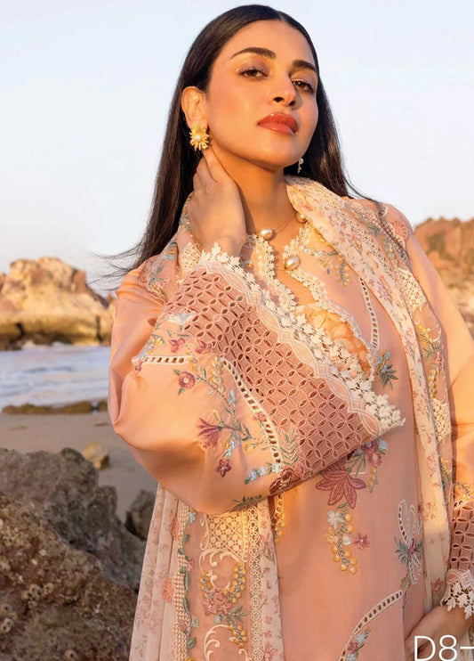 CRIMSON 3PC LAWN UNSTITCHED EMBROIDERED Code:4028