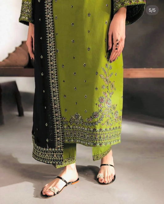 ELEGENT 3PC CASUAL DHANAK