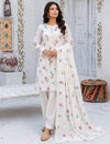 ANEELAS✦-Premium Unstitched Dhanak Embroidered 3pc Suit SDCW-1238