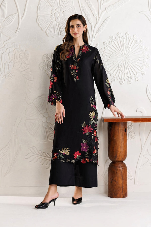 IZNIK Heavy Embroidered Dhanak 2Piece Suit SDCW-1235