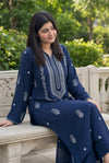 Afsheen Heavy Embroidered Dhanak 2Piece Suit SDCW-1235