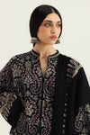 Zara By Shah Jahan ✦-Premium Unstitched Dhanak Embroidered with Dhanak Embroidery Shawls Suit SDCW-1246