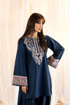 Urge Heavy Embroidered Dhanak 2Piece Suit SDCW-1235