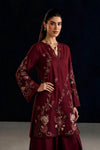 Iznik Heavy Embroidered Dhanak 2Piece Suit SDCW-1235