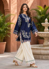 Laam Heavy Embroidered Dhanak 2Piece Suit SDCW-1235