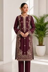 Cross Stitch Heavy Embroidered Dhanak 2Piece Suit SDCW-1235
