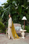 ANEELAS -3PC DHANAK EMBROIDERED SHIRT WITH DHANAK EMBROIDERED SHAWL AND TROUSER SDCW-1277