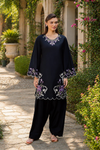 GARNET Heavy Embroidered Dhanak 2Piece Suit SDCW-1235