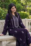 Afsheen Heavy Embroidered Dhanak 2Piece Suit SDCW-1235