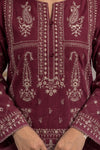 Bareeze Heavy Embroidered Dhanak 2Piece Suit SDCW-1235