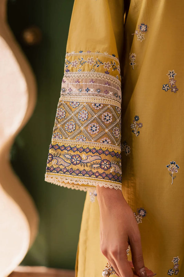 Zarif Heavy Embroidered Dhanak 2Piece Suit SDCW-1235