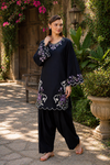 GARNET Heavy Embroidered Dhanak 2Piece Suit SDCW-1235