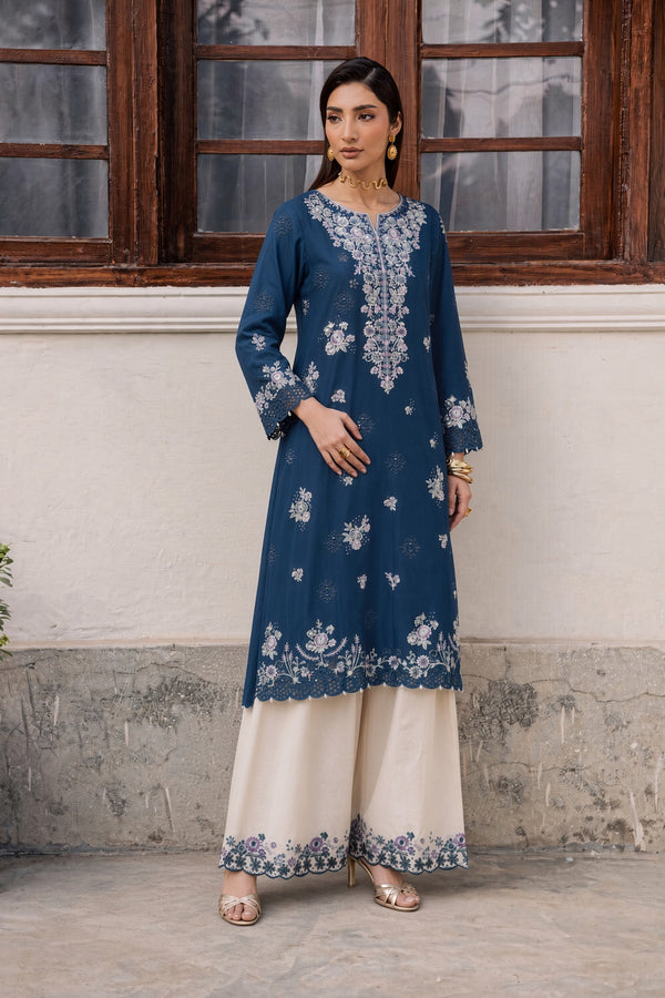 Batik Heavy Embroidered Dhanak 2Piece Suit SDCW-1235