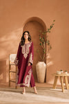 MARANA Heavy Embroidered Dhanak 2Piece Suit SDCW-1235
