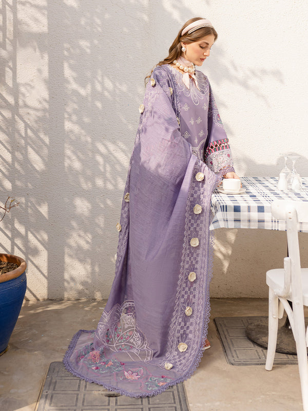 PARISHAY Luxury Lawn'Unstitched/ 3 Pcs Suit SDC-1085