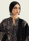 Zara By Shah Jahan ✦-Premium Unstitched Dhanak Embroidered with Dhanak Embroidery Shawls Suit SDCW-1246