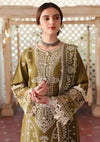 MAHNUR 3PC DHANAK FABRIC EMBROIDERED SHIRT WITH DHANAK EMBROIDERED SHAWL AND TROUSER SDCW-1227
