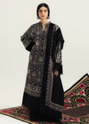 Zara By Shah Jahan ✦-Premium Unstitched Dhanak Embroidered with Dhanak Embroidery Shawls Suit SDCW-1246