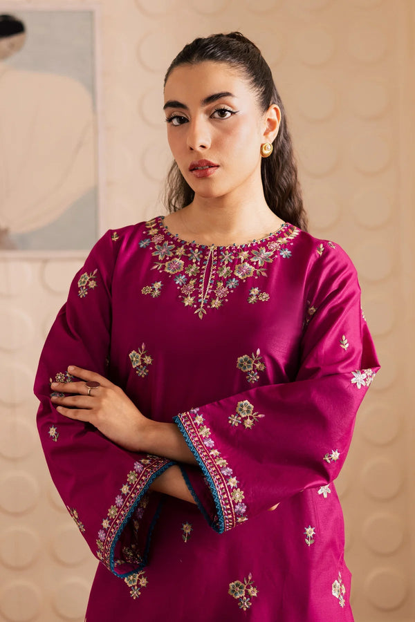 BATIK Heavy Embroidered Dhanak 2Piece Suit SDCW-1235