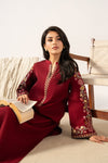 Ramsha Heavy Embroidered Dhanak 2Piece Suit SDCW-1235