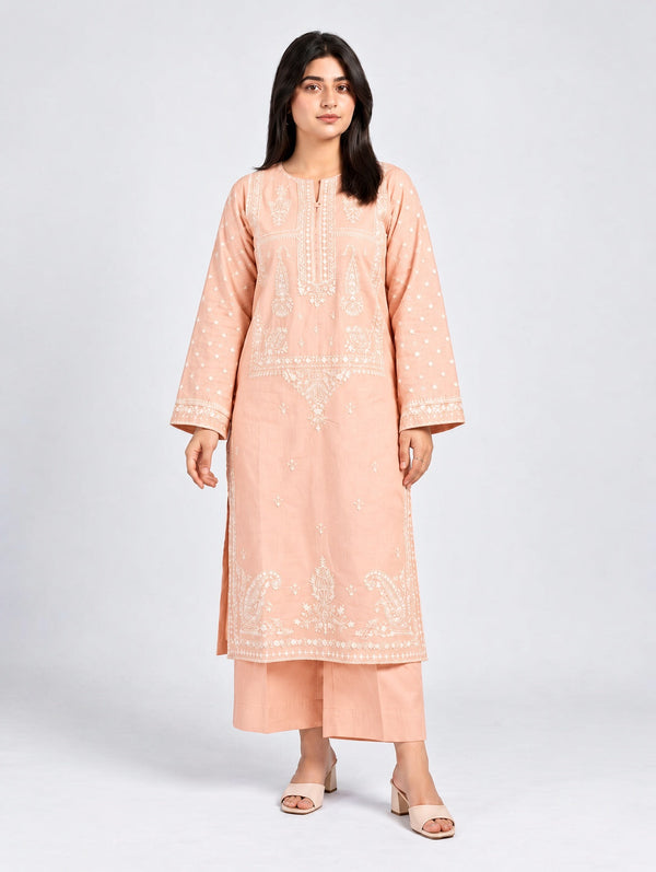 Bareeze Heavy Embroidered Dhanak 2Piece Suit SDCW-1235