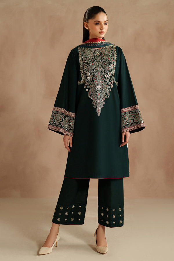 Jazmin ✦-Premium Unstitched Dhanak Embroidered with Printed Shawls 3pc Suit SDCW-1241