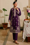 Cross Stitch Heavy Embroidered Dhanak 2Piece Suit SDCW-1235