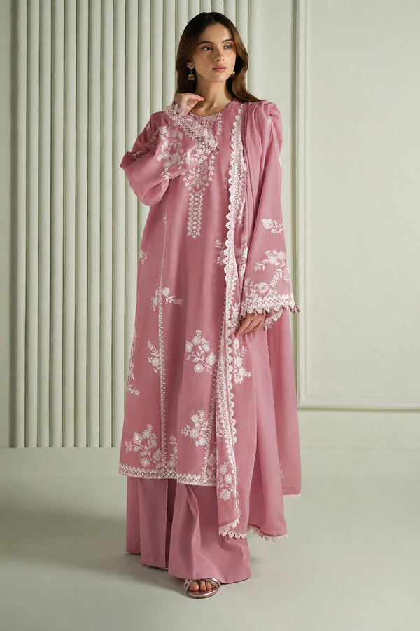 Cross Stitch 3PC UNSTITICHED LAWN Embroidered SDC-1031