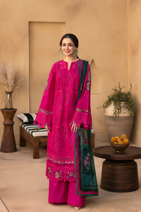 Saira Rizwan LUXURY 3PC LAWN unstitched Embroidered SDC-1083