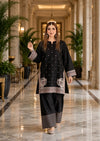 Urge Heavy Embroidered Dhanak 2Piece Suit SDCW-1235