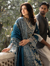 MAHNUR ✦-Premium Unstitched Dhanak Embroidered with Dhanak Embroidery Shawls Suit SDCW-1244