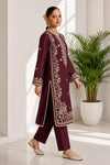 Cross Stitch Heavy Embroidered Dhanak 2Piece Suit SDCW-1235