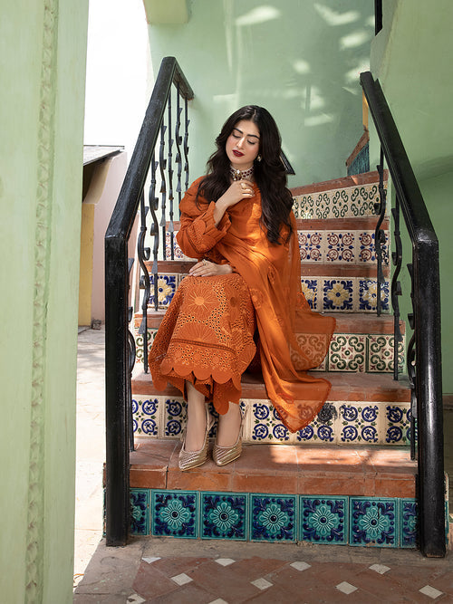 Afsaneh3PC Lawn Luxury Embroidered unstitched SDC-1159