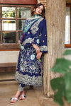 MUHSQ ✦-Premium Unstitched Dhanak Embroidered with Printed Shawls Suit SDCW-1242