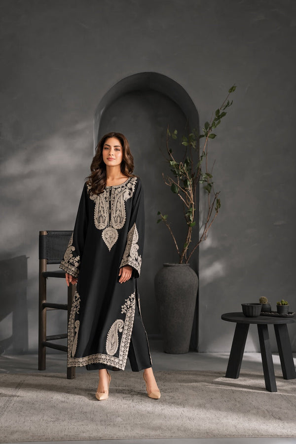MARANA Heavy Embroidered Dhanak 2Piece Suit SDCW-1235