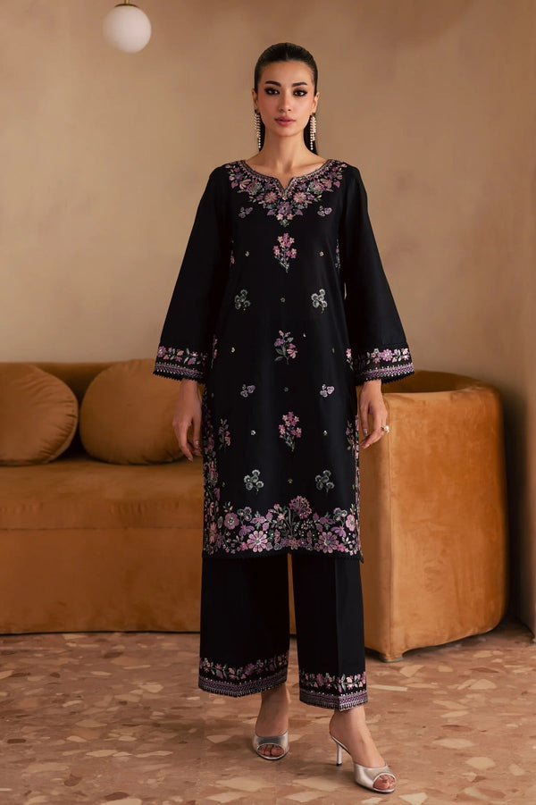 BATIK Heavy Embroidered Dhanak 2Piece Suit SDCW-1235