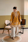 Azure Heavy Embroidered Dhanak 2Piece Suit SDCW-1235