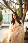 ANEELAS Unstichted Lawn Embroidery 3pc Embroidery Duppata SDC-1150