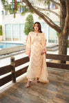 ANEELAS Unstichted Lawn Embroidery 3pc Embroidery Duppata SDC-1150
