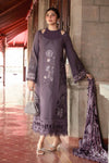 MARIA.B 3PC DHANAK FABRIC EMBROIDERED SHIRT WITH DHANAK PRINTED SHAWL AND TROUSER SDCW-1265