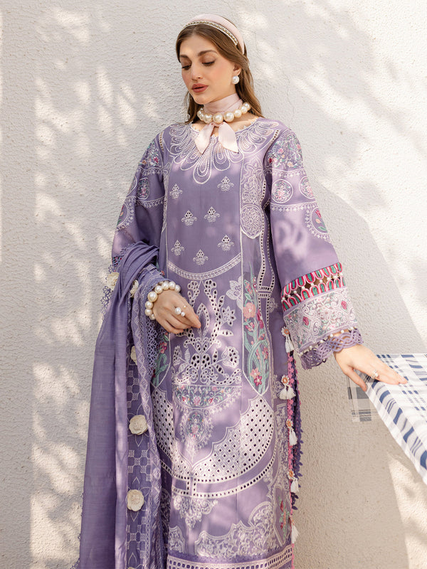 PARISHAY Luxury Lawn'Unstitched/ 3 Pcs Suit SDC-1085
