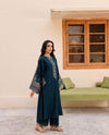 Batik Heavy Embroidered Dhanak 2Piece Suit SDCW-1235
