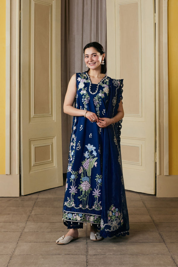 Maryam Hussain Dhanak Luxury Embroidered Winter 3 Piece Dress SDCW-1249