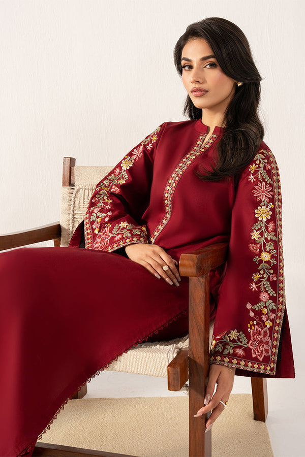 Ramsha Heavy Embroidered Dhanak 2Piece Suit SDCW-1235