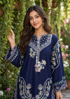 Laam Heavy Embroidered Dhanak 2Piece Suit SDCW-1235