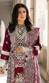 MAHNUR ✦-Premium Unstitched Dhanak Embroidered with Dhanak Embroidery Shawls Suit SDCW-1245
