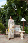 ANEELAS -3PC DHANAK EMBROIDERED SHIRT WITH DHANAK EMBROIDERED SHAWL AND TROUSER SDCW-1277