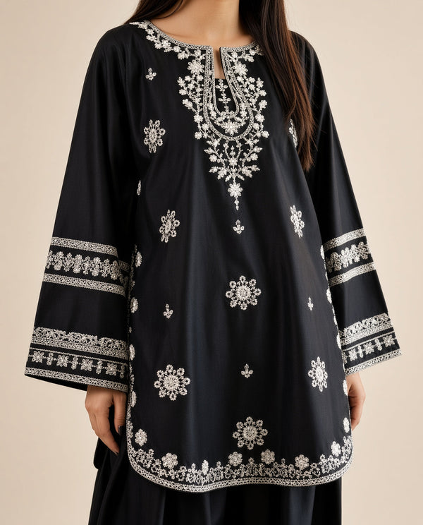 Liam Heavy Embroidered Dhanak 2Piece Suit SDCW-1235