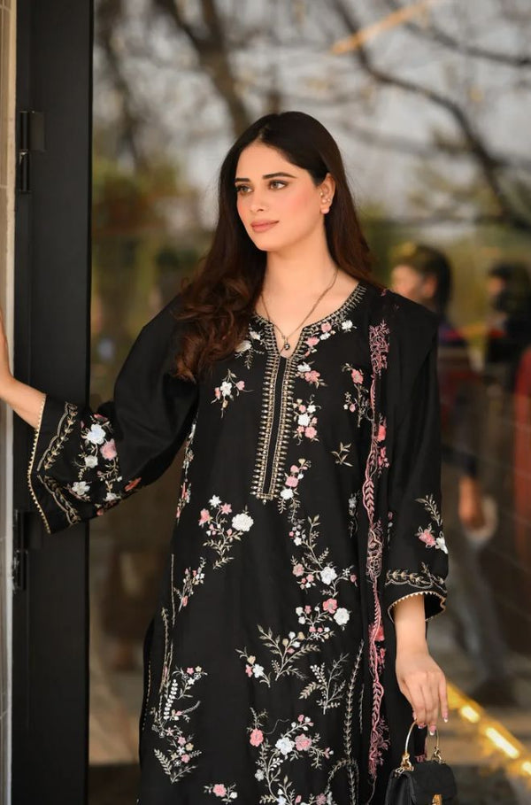 HANIYA SUMMER 3PIECE LAWN EMBROIDERED SUIT SDC-1151