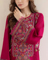 Jazmin Heavy Embroidered Dhanak 2Piece Suit SDCW-1220